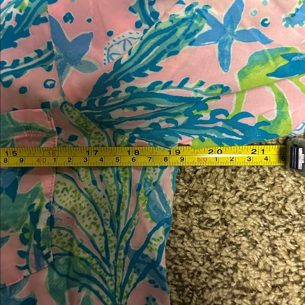 EUC Lilly Pulitzer Natalie Coverup sz medium - Picture 8 of 8
